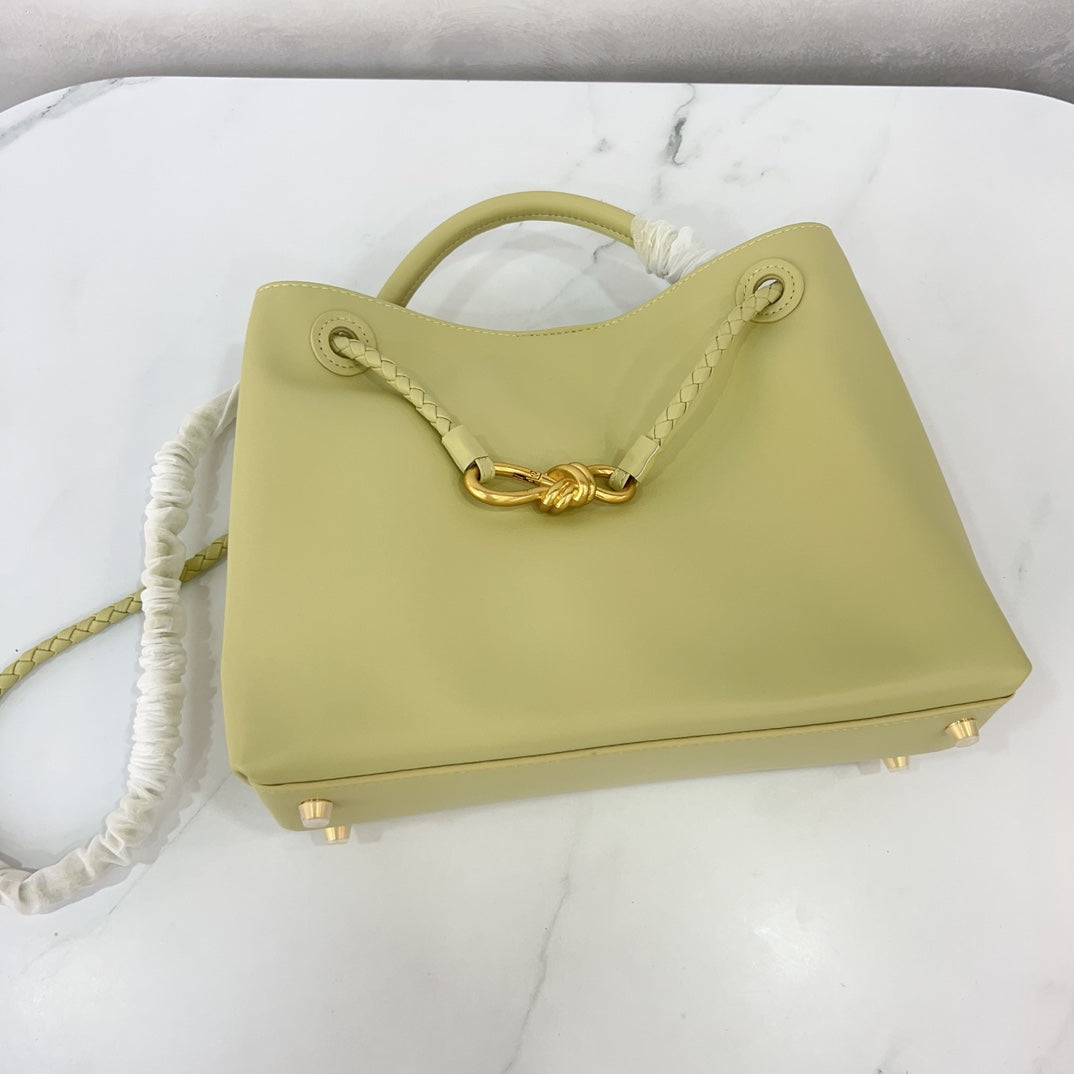 The Pistachio Riviera Knot Tote