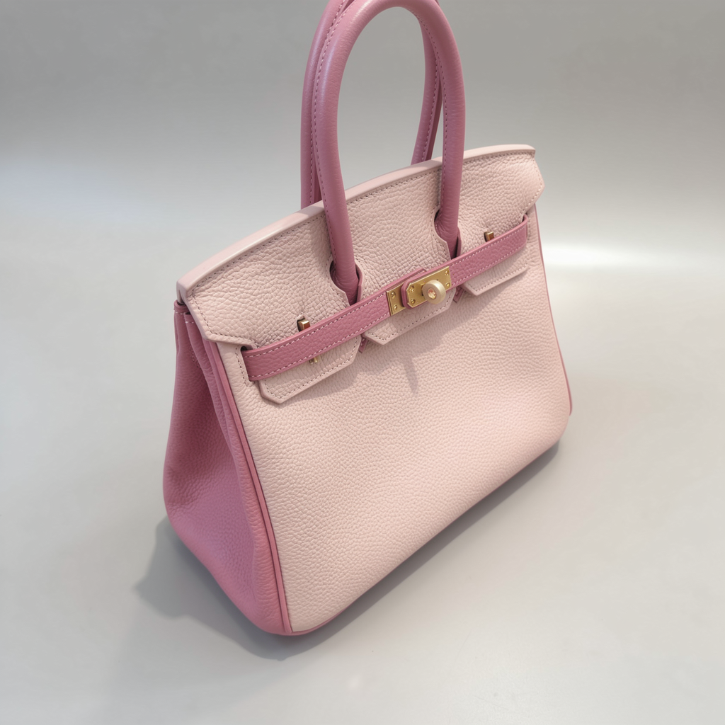 The Blush Rosé Luxe Structured Tote
