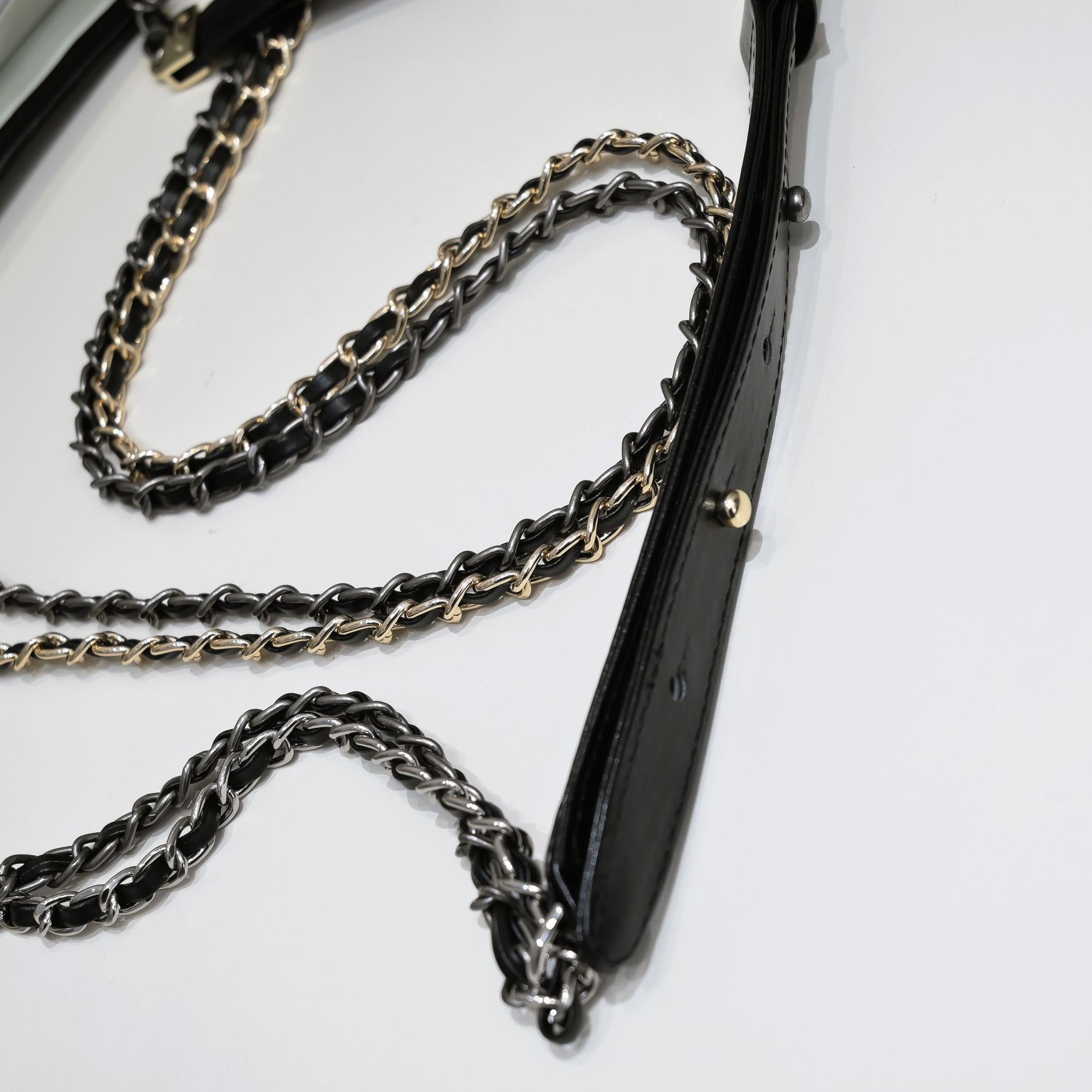 Noir Lumière Quilted Bucket Bag 