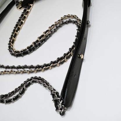 Noir Lumière Quilted Bucket Bag 