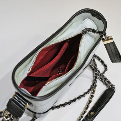 Noir Lumière Quilted Bucket Bag 