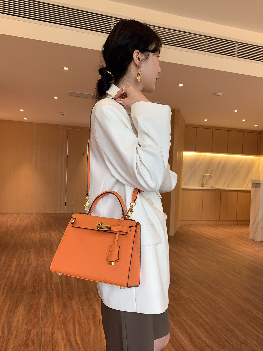 The Valencia Luxe Structured Crossbody