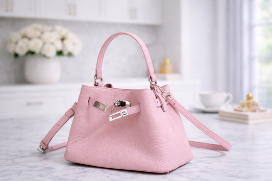 The Aria Mini Top Handle – Blush Rose