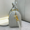 Élise Woven Barrel Bag