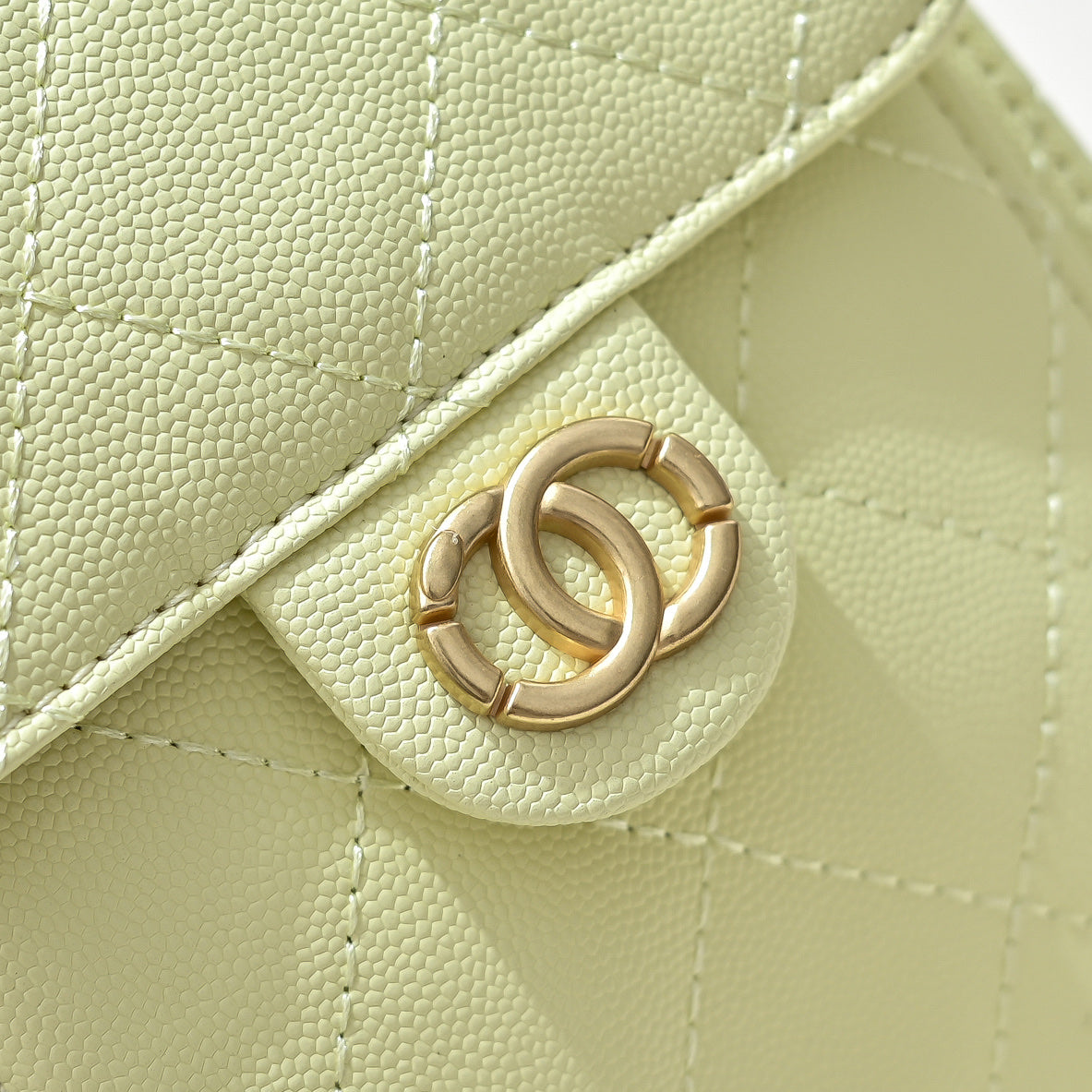 Leather Bucket Bag – Butter Yellow