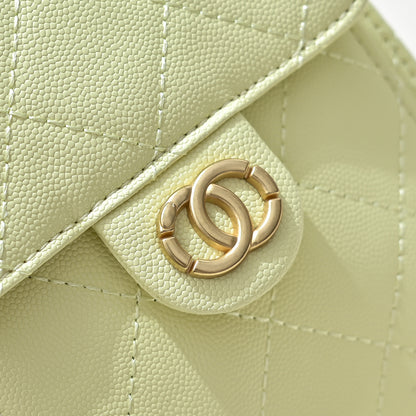 Leather Bucket Bag – Butter Yellow